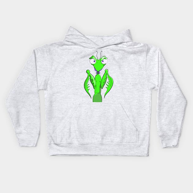 Mantis Kids Hoodie by logue